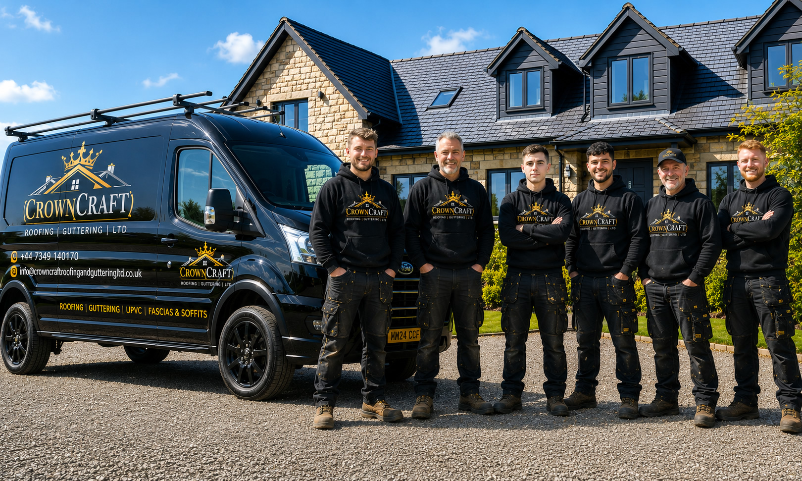 Contact CROWN CRAFT ROOFING AND GUTTERING LTD